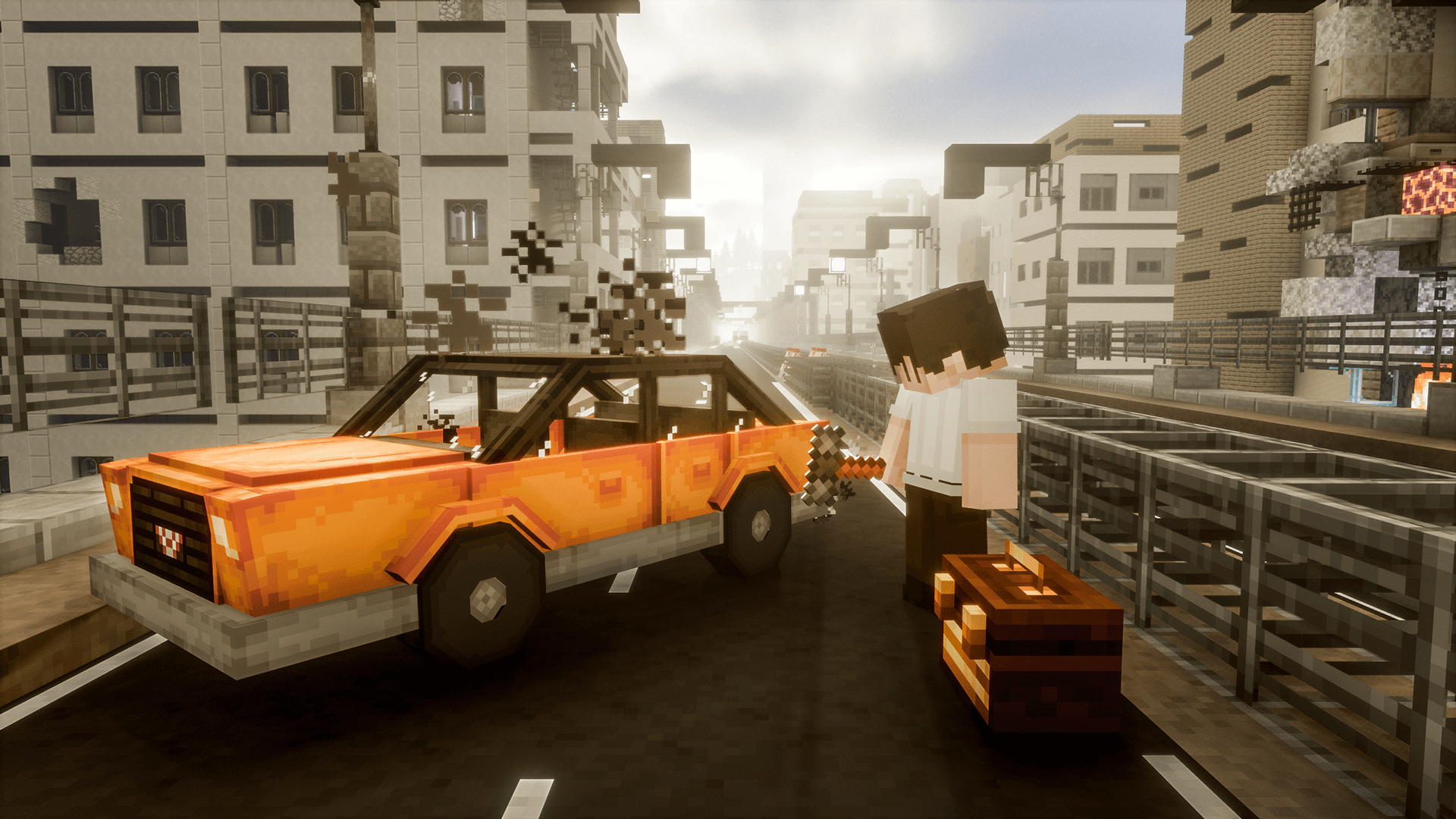 修理汽车\n